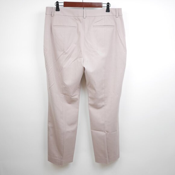 EXPRESS Women's 14 Blue & pink LOT OF 2 PAIRS Slacks Columnist Fit ankle pants - Picture 6 of 16